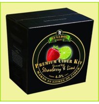 Bulldog Strawberry and Lime Cider (40 Pints) 3kg BB 06/24 Bulldog Strawberry and Lime Cider (40 Pints) 3kg BB 06/24