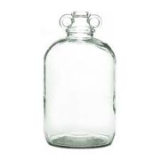 1 Gallon Glass DemiJohn (Two handled)